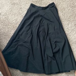 Dance character skirt. Black.